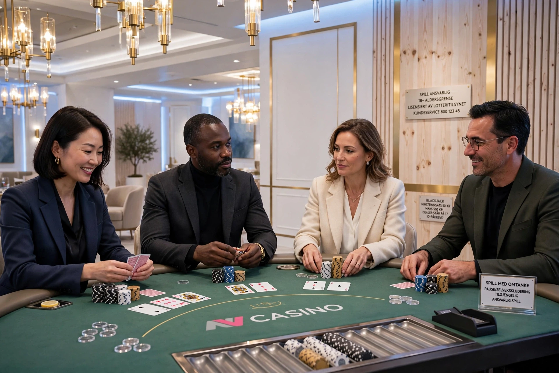 blackjack på NV CASINO