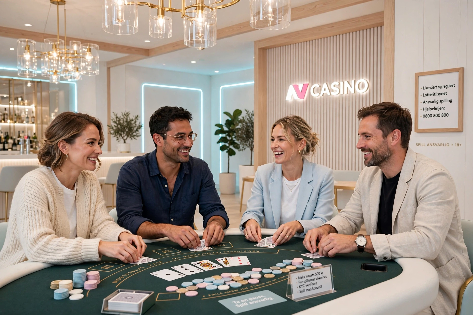 Blackjack på NV CASINO