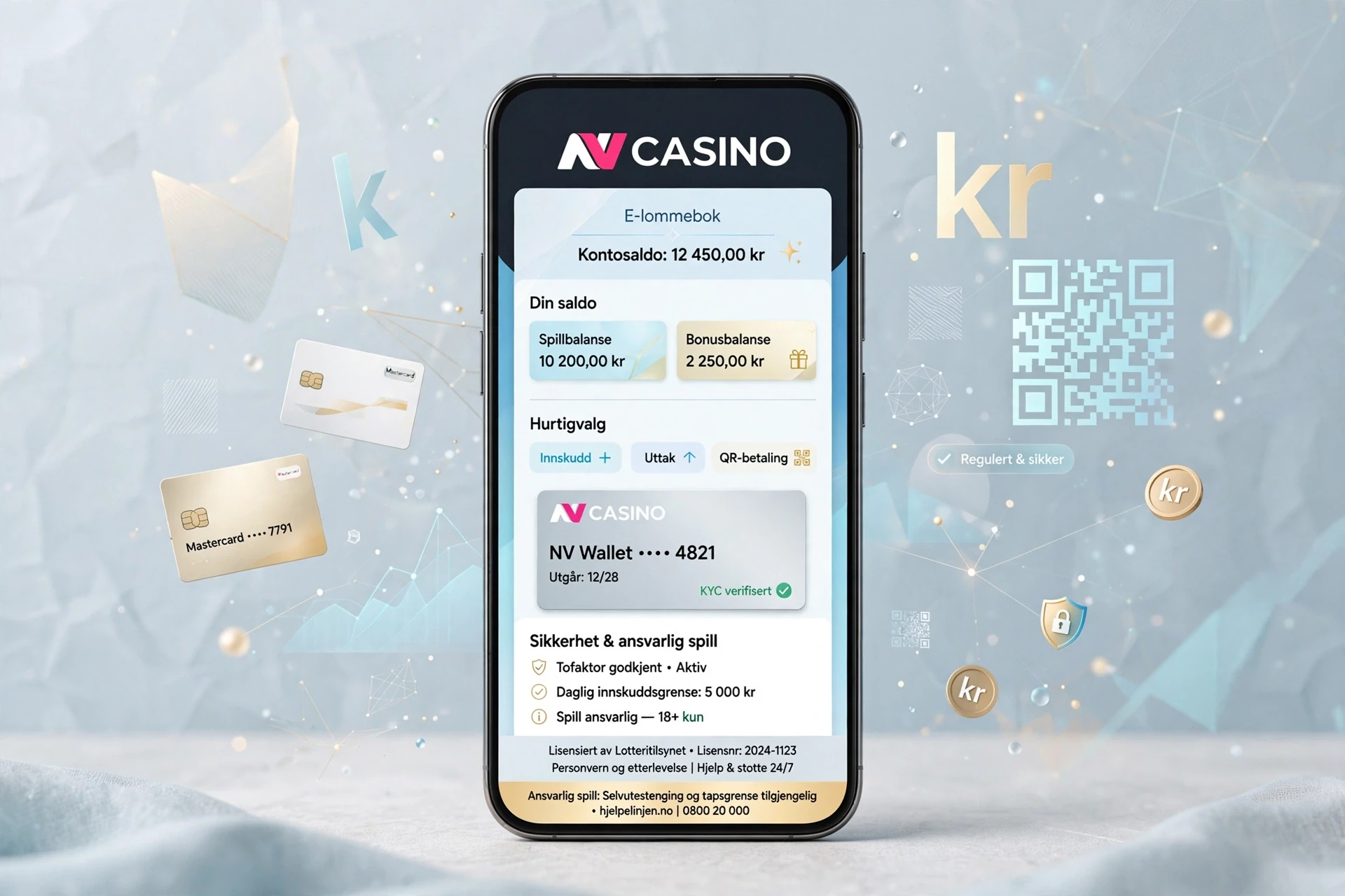 porte-monnaie électronique NV Casino CASINO
