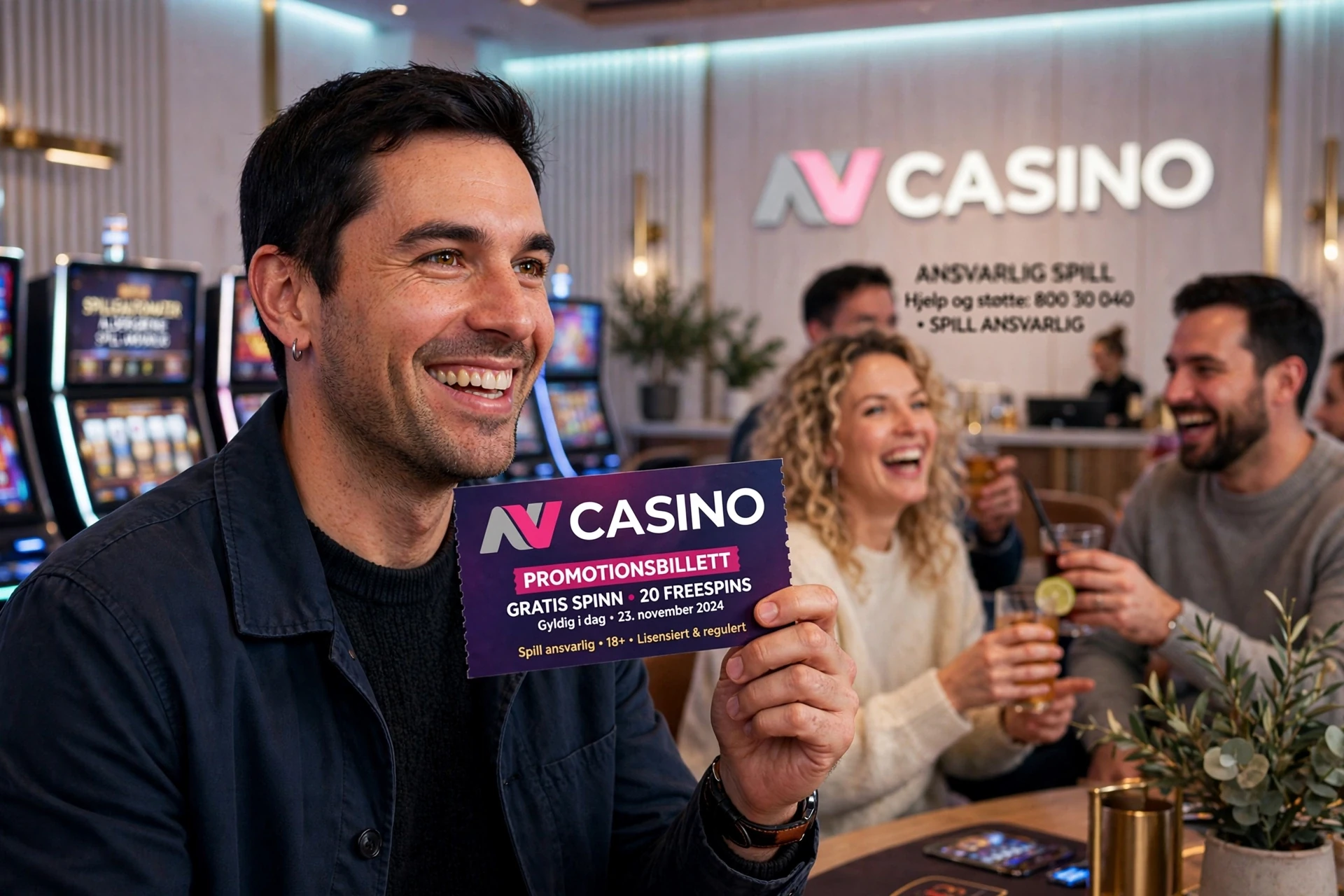 a person with a casino bonus NV Casino CASINO