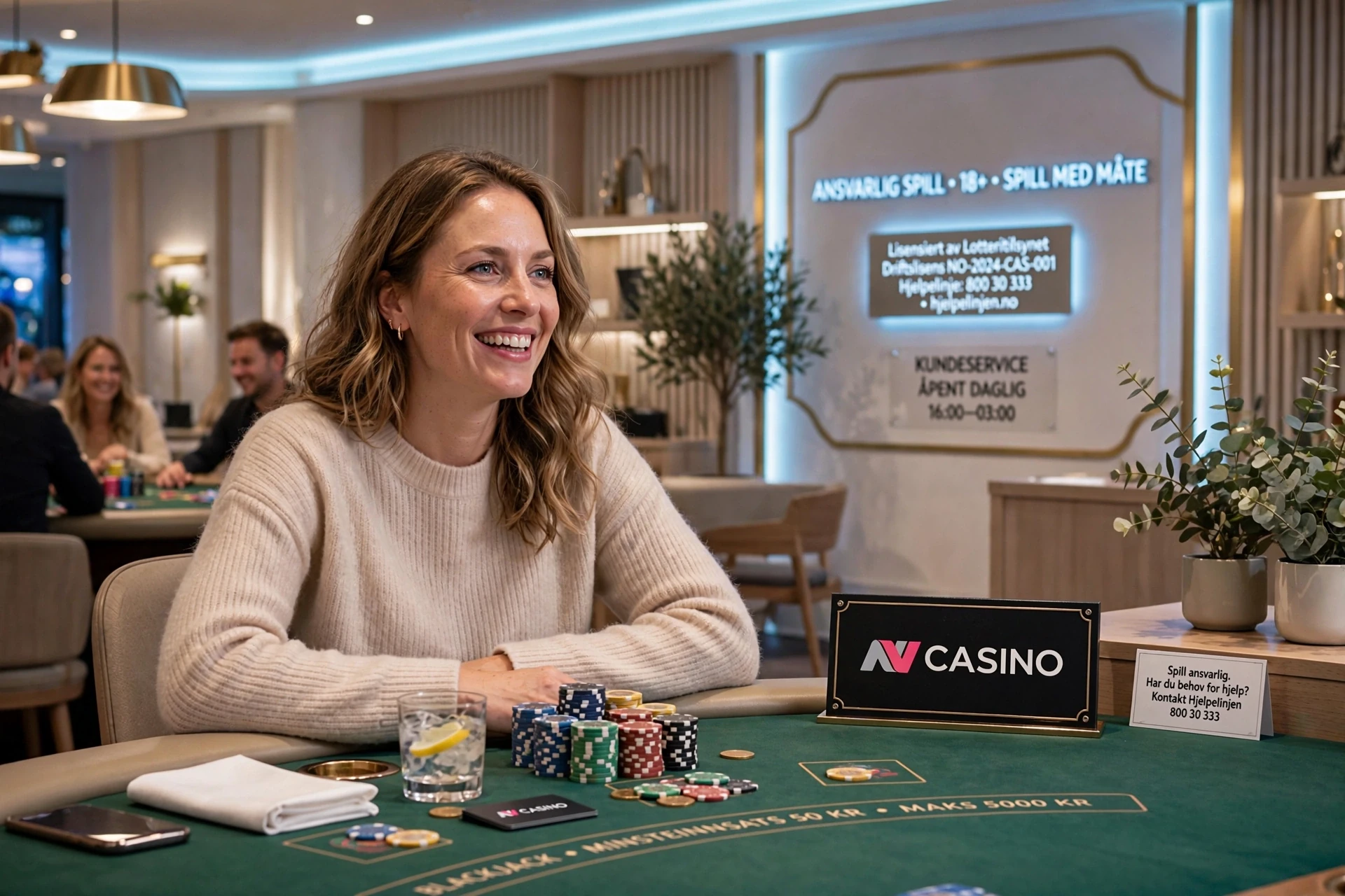 Bonus i mannens hender hos NV Casino