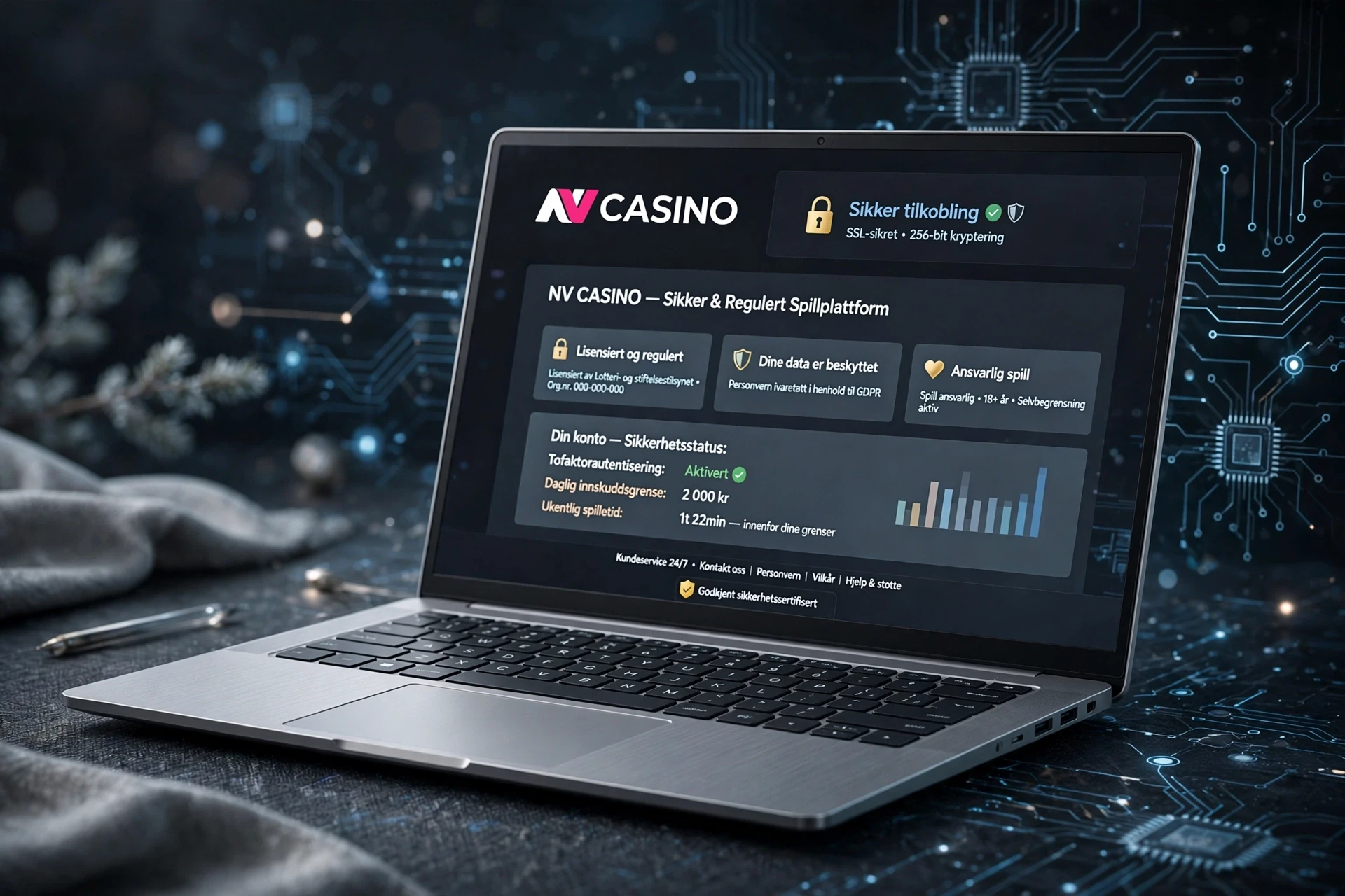 SSL-sertifikat NV CASINO