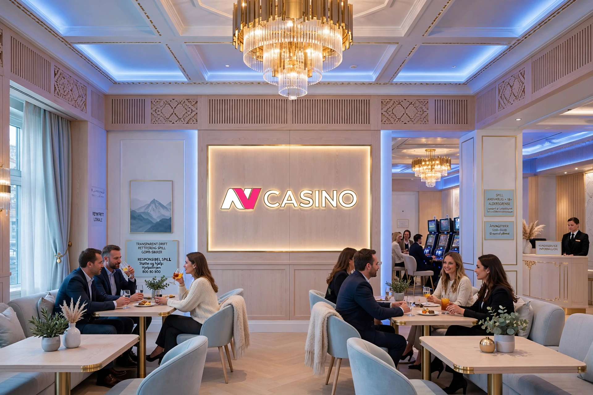 Kasinoet og det norske flagget NV CASINO